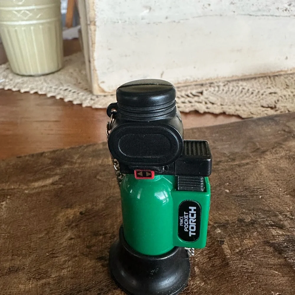 Prince Green and Black Pocket Torch